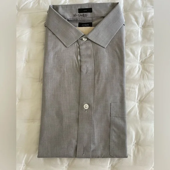J. Crew | Shirts | J Crew Slim Fit Noniron Dress Shirt Made Of 0 Cotton |  Poshmark